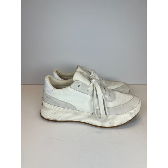 Sorel Women's 2069921125 Out N About III City Size 8.5 Sea Salt Sneakers EUC - Picture 4 of 11